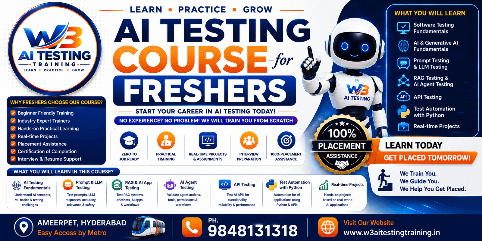 AI Testing Course with Placement