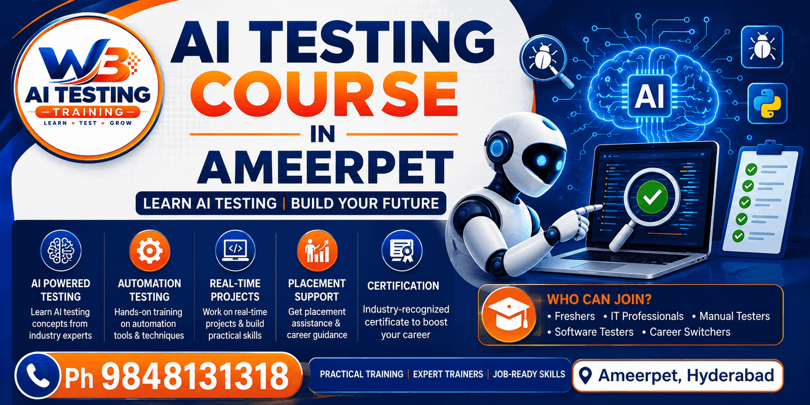 AI Testing Course in Ameerpet